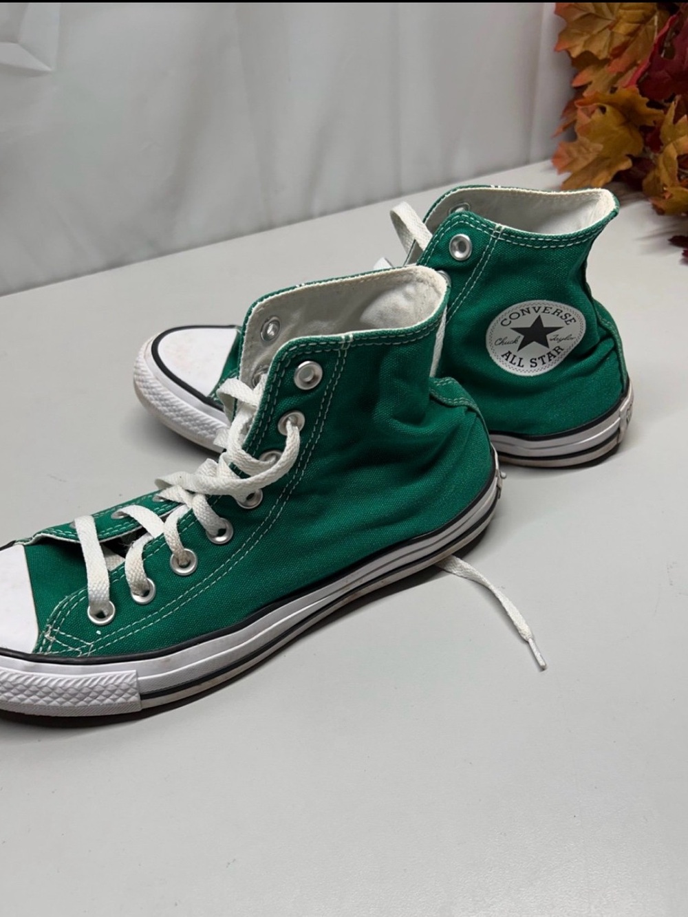 Converse Green Chuck Taylor All Star High-Top Sneakers